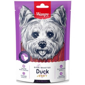 Wanpy Duck Jerky Kawałki Kaczki Przekąska Dla Psa 100 g