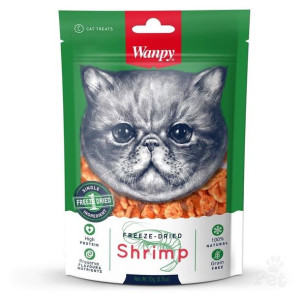 Wanpy Freeze Dried Shrimp Liofilizowane Krewetki Przekąska Dla Kota 20 g