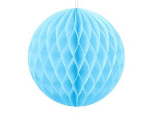 Kula bibułowa 40cm błękitna 1szt kb40-011