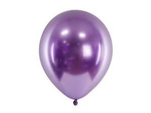 Balony glossy fioletowe 27cm 5 sztuk BAL8883