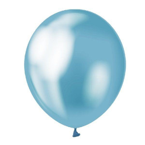 Balony Beauty&Charm platynowe niebieskie 30cm 7 sztuk CB-7LNI