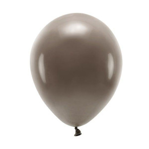 Balony Eco 26cm pastelowe brązowe 100 sztuk ECO26P-032-100x