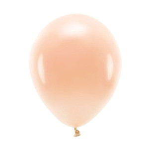 Balony Eco 26cm pastelowe brzoskwinia 100 sztuk ECO26P-075-100x