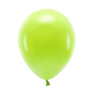 Balony Eco 26cm pastelowe zielone jabłuszko 100 sztuk ECO26P-102J-100x