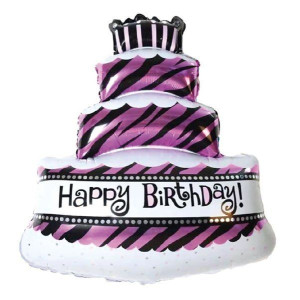Balon foliowy tort ok. 48 x 65 cm 1szt 460140