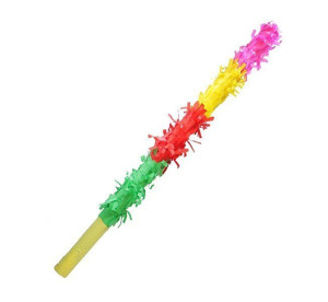 Kolorowy kij do rozbijania piniaty 50cm 1 sztuka WM-KDRP