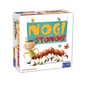 NOGI STONOGI gra planszowa dla całej rodziny