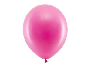 Balony Rainbow 30cm pastelowe fuksjowe 100 sztuk RB30P-080-100x