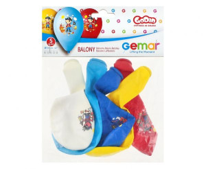 Balony urodzinowe Piraci 5 sztuk GD-PIK