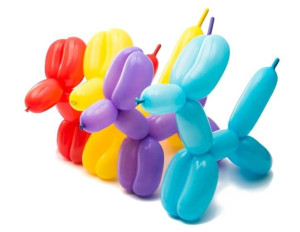 Balony modeliny rurki do modelowania kolorowe + pompka 20 sztuk K5143