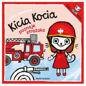 Kicia Kocia poznaje strażaka