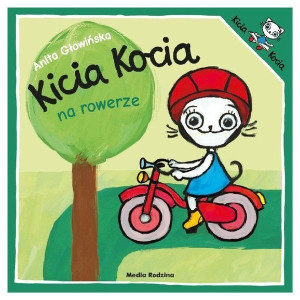 Kicia Kocia na rowerze