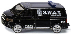Siku 1407 VW MULTIVAN S.W.A.T. POLICE czarny