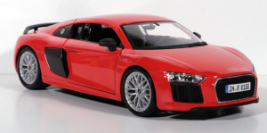 Model Maisto Audi R8 V10 Plus Czerwone 1:24
