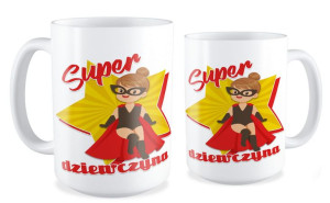 Kubek dla dziewczyny Super dziewczyna