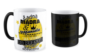 Kubek dla dziewczyny Ładna, mądra i wspaniała