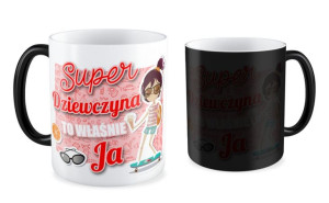 Kubek dla dziewczyny Super Dziewczyna to Ja