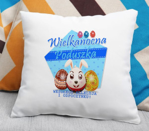 Poduszka Wesołego Alleluja i odpoczynku