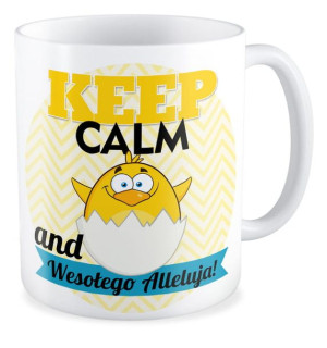 Kubek Keep Calm and Wesołych Świąt