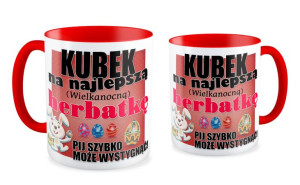 Kubek Na najlepszą Wielkanocną herbatkę