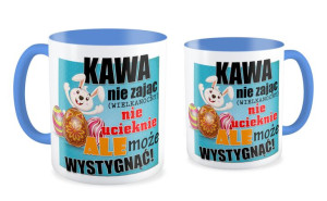 Kubek Kawa nie zając nie ucieknie