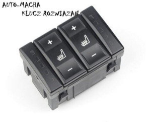 Ford Mondeo Galaxy S-max panel przełącznik ogrzewania foteli CZARNY