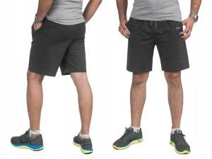 Krótkie Spodenki Dresowe Męskie WXM 1/2 5XL antracyt
