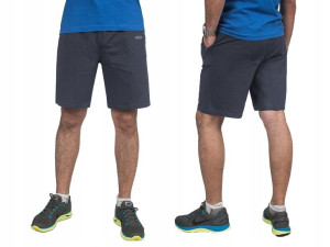 Krótkie Spodenki Dresowe Męskie WXM 1/2 XL stalowe