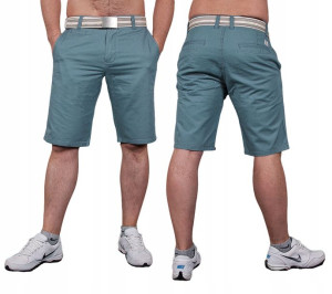 Krótkie Spodenki Męskie Szorty 169 r 78 cm jeansowy
