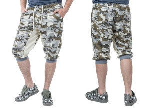 Krótkie Spodenki Moro Męskie 67 r M Khaki+Melanż