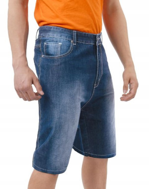 Krótkie Spodenki Szorty Męskie Jeans 19001 106 cm