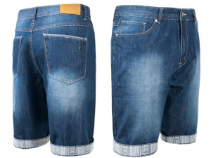 Krótkie Spodenki Szorty Jeans Męskie L0002 r 98 cm