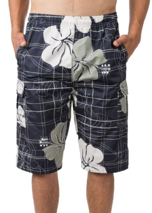 Spodenki Kąpielowe Plażowe Szorty Męskie 9913-2 XL