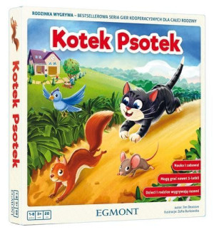 Kotek Psotek gra Egmont