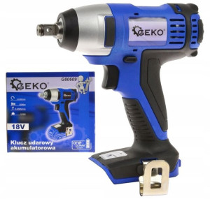 Klucz Udarowy Akumulatorowy 18v Geko 1/2"