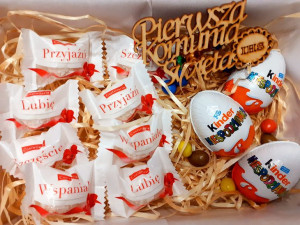 Zestaw prezentowy na Komunię Świętą PREZENT KOMUNIA ŚWIĘTA