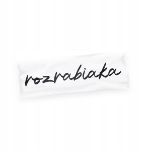 Naprasowanka - rozrabiaka - 13 cm BIAŁA lub CZARNA