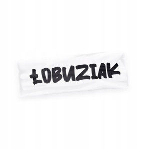 Naprasowanka - ŁOBUZIAK - 13 cm BIAŁA lub CZARNA