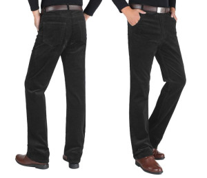 Spodnie Sztruksowe Męskie TANER r 92 cm/36 czarne