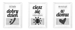 Stylowe ramki obrazy obrazki grafiki na ścianę do kuchni salonu