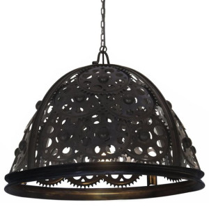 Lampa wisząca w industrialnym stylu, 65 cm, E27