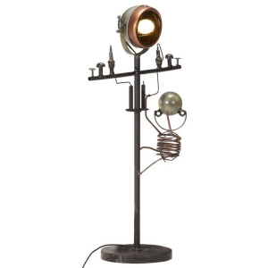 Lampa podłogowa Repairman, złota rączka - majsterkowicz, żelazo
