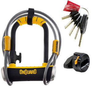 Zapięcie Onguard Pitbull Mini 8008 U-lock +linka