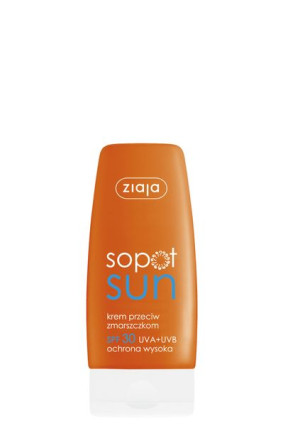 ZIAJA SOPOT SUN Krem przeciw zmarszczkom SPF30 60ml