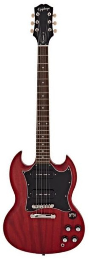 Epiphone Sg Classic Worn P90 Wch Worn Cherry Gitara Elektryczna