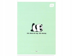 Interdruk Zeszyt A5 Linia Dwukolorowa 32 K Panda