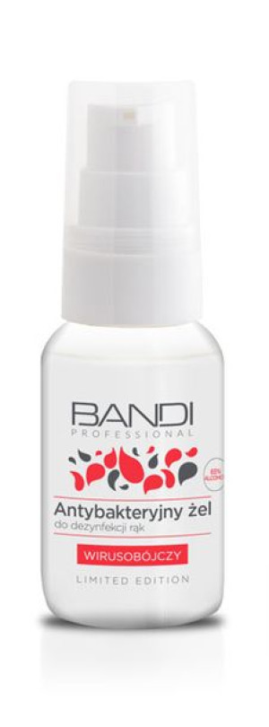 BANDI Antybakteryjny żel do dezynfekcji rąk WIRUSOBÓJCZY 30 ml