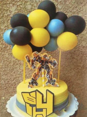 Dekoracja Topper Balony Na Tort
