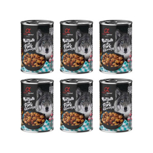 Pakiet Alpha Spirit Mięsne Klopsiki z Wieprzowiną i Kminkiem 6 x 400 g