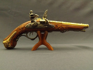 Replika Pistolet Napoleoński Na Stojaku Denix Model 1026+800